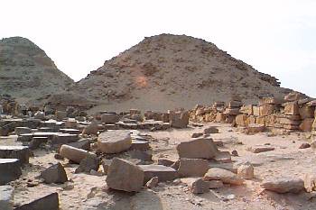 The East Face of the Pyramid of Niuserre