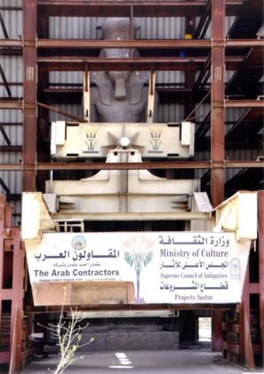 Statue of Ramesses at the Grand Museum